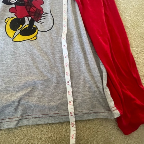 Disney Minnie Mouse Plaid Pajama Set. Women size L-XL - Picture 5 of 11